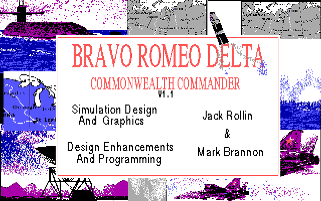 Bravo Romeo Delta title screen