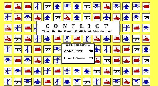 Conflict MEPS: Title screen