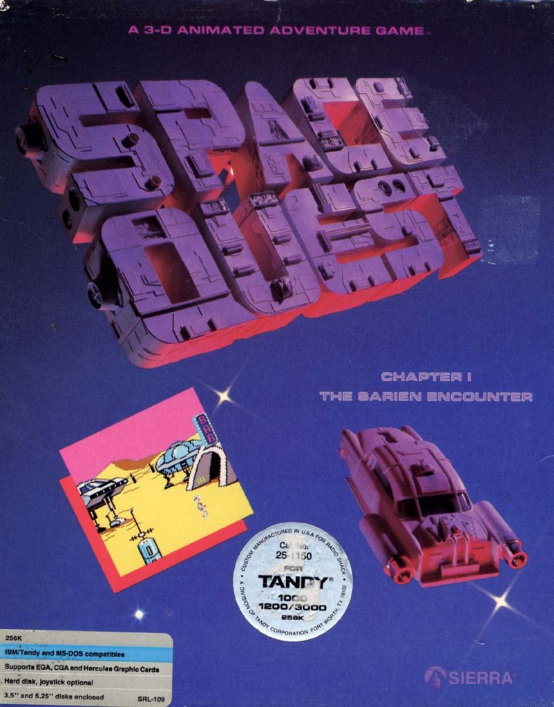 Space Quest 1 box art