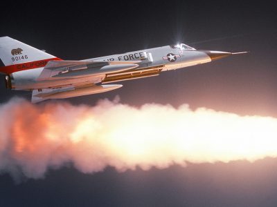 F-106A fires Genie missile